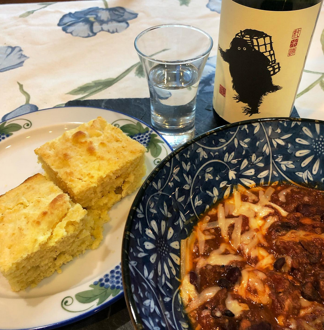 Does Japanese Sake pair with Chili? You bet it does!